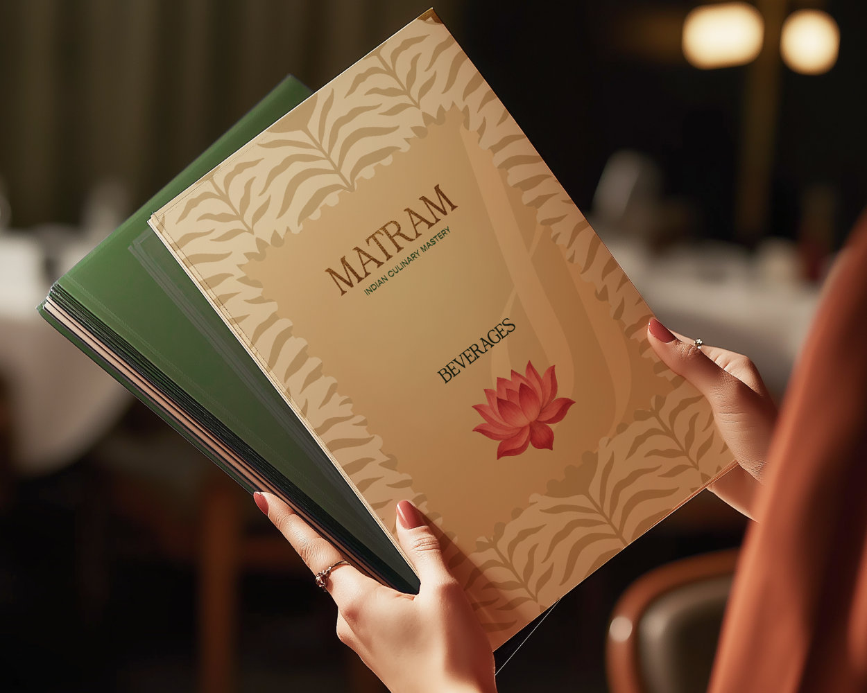 Matram restaurant branding by LogoSayLove